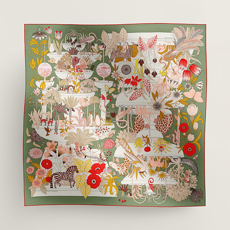 Precious Paradise scarf 90 | Hermès Mainland China Precious Paradise scarf 90 | Hermès Mainland China